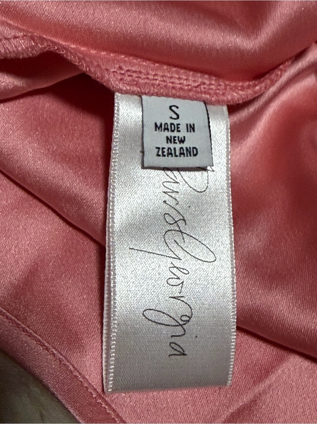 Nwt Paris Georgia Womens Minka Midi Slip Dress In Pink - Size Small — image 7 of 8